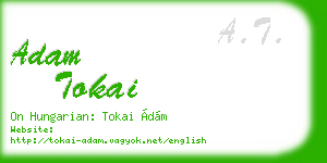 adam tokai business card