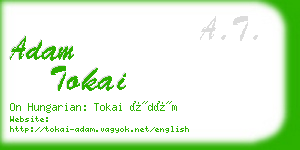 adam tokai business card